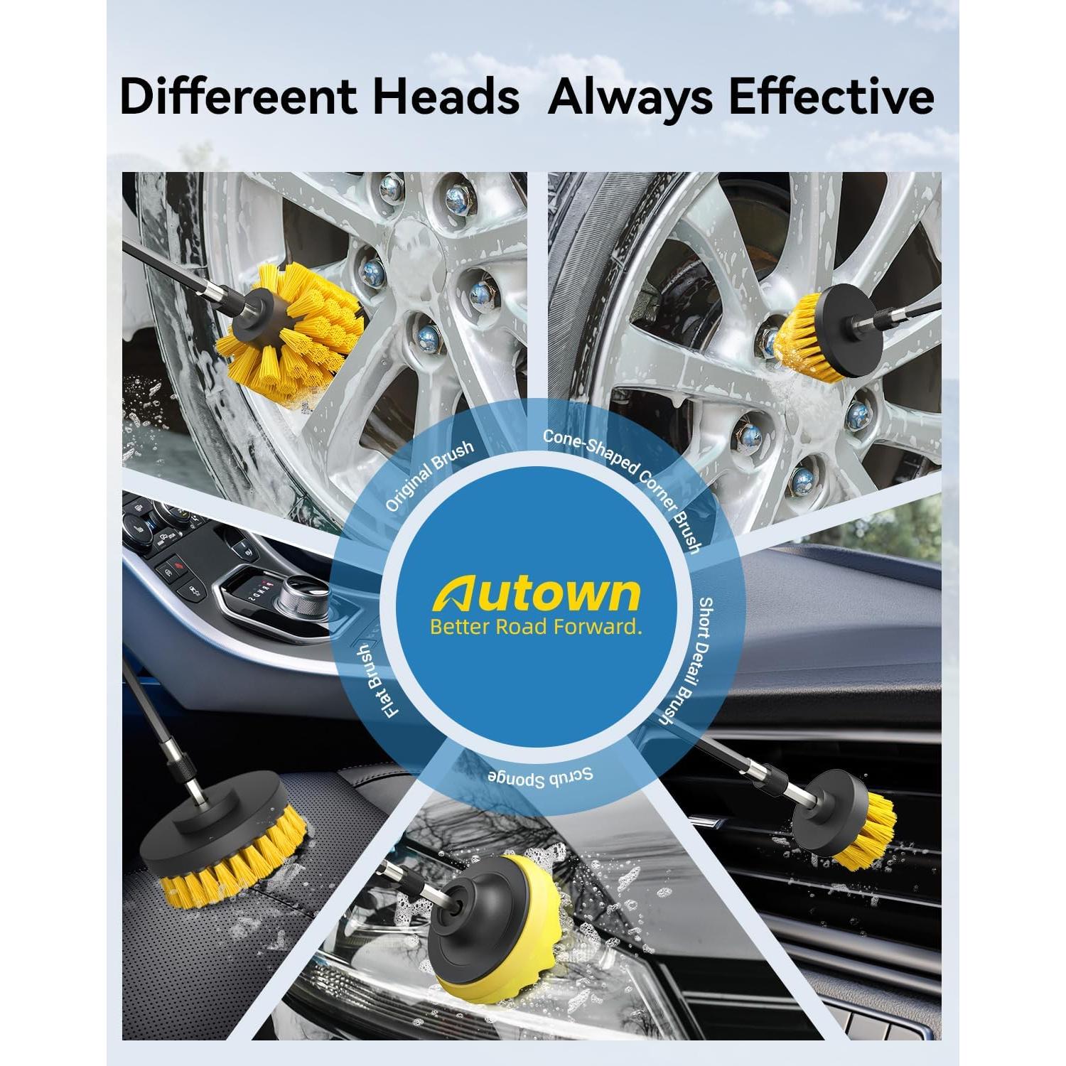 Kit de Limpieza de Automóviles 24 Piezas AUTOWN CWCK46B