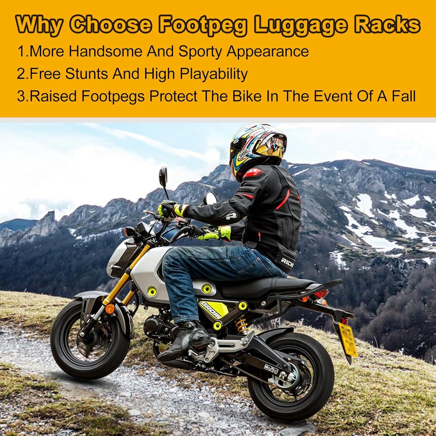 Soporte Trasero PSLER para MSX 125 2013-2020 - Hierro Negro