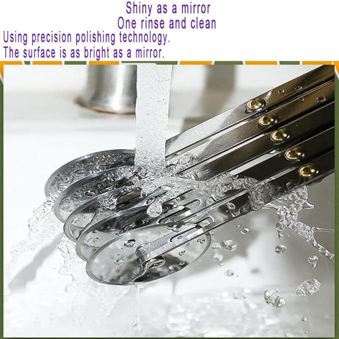 Cortador de Pizza y Fideos MTOMDY de Acero Inoxidable 5 Ruedas