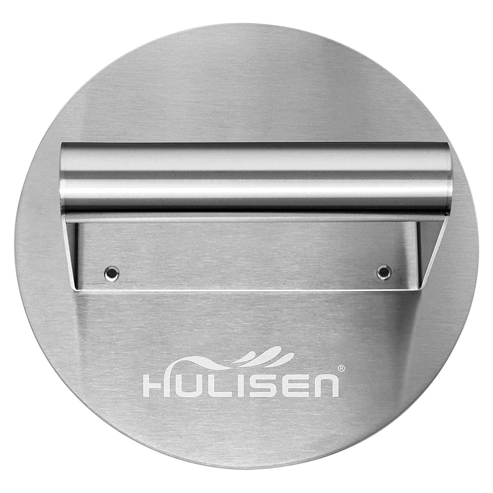 Prensa de Hamburguesas HULISEN Acero Inoxidable 15.7 cm