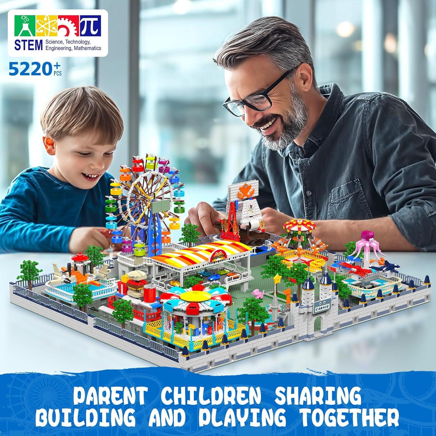 Mould King Parque de Atracciones 5220 Piezas Modular