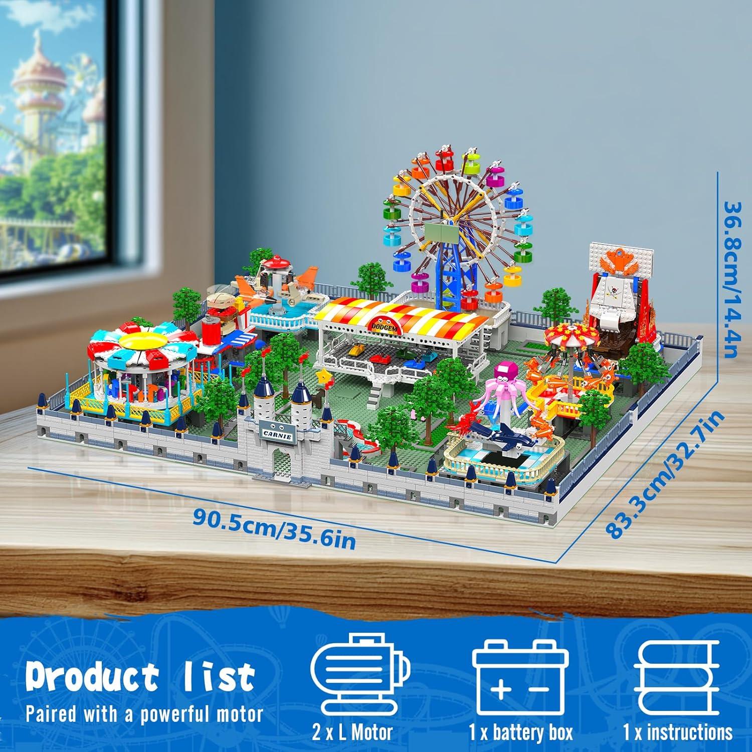 Mould King Parque de Atracciones 5220 Piezas Modular