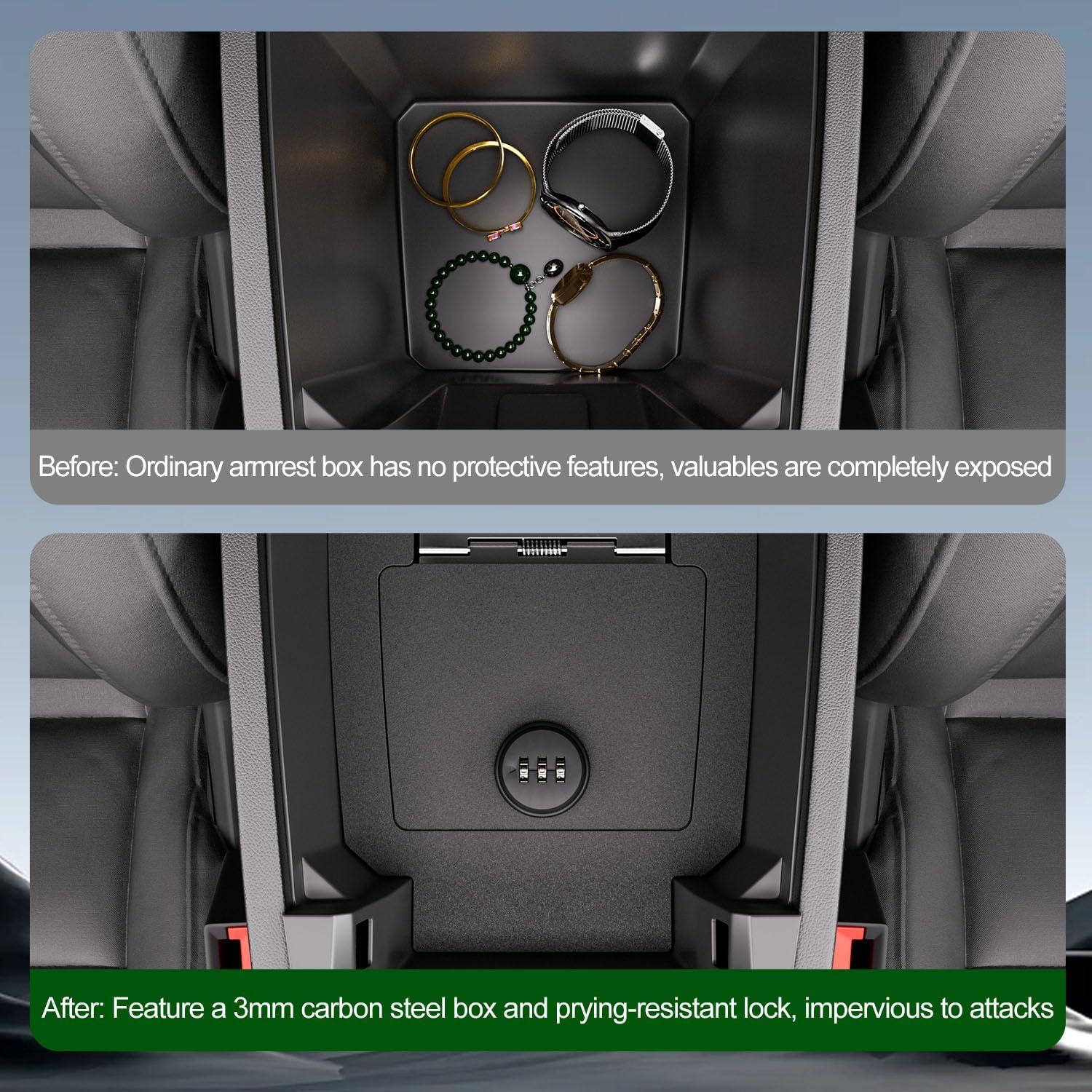 Caja Fuerte de Consola Central xipoqix para Chevy Colorado 2023-2025