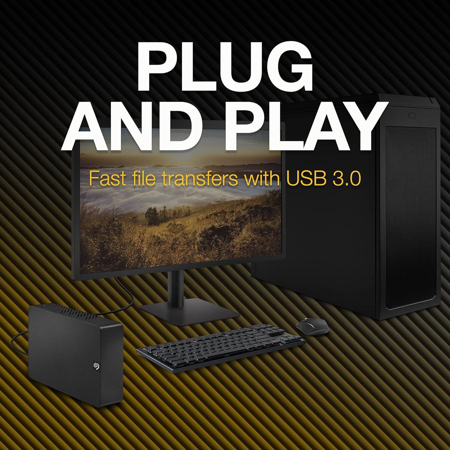 Disco Duro Externo Seagate Expansion 8TB USB 3.0