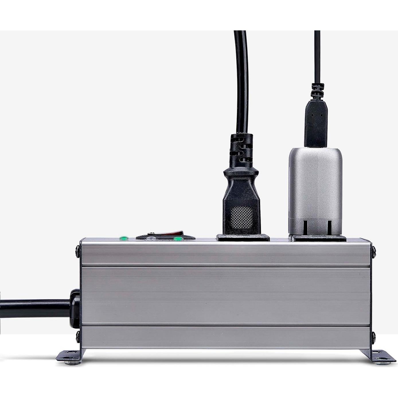 Regleta de Poder StarTech.com 4 Salidas 125V 15A PDU Montable