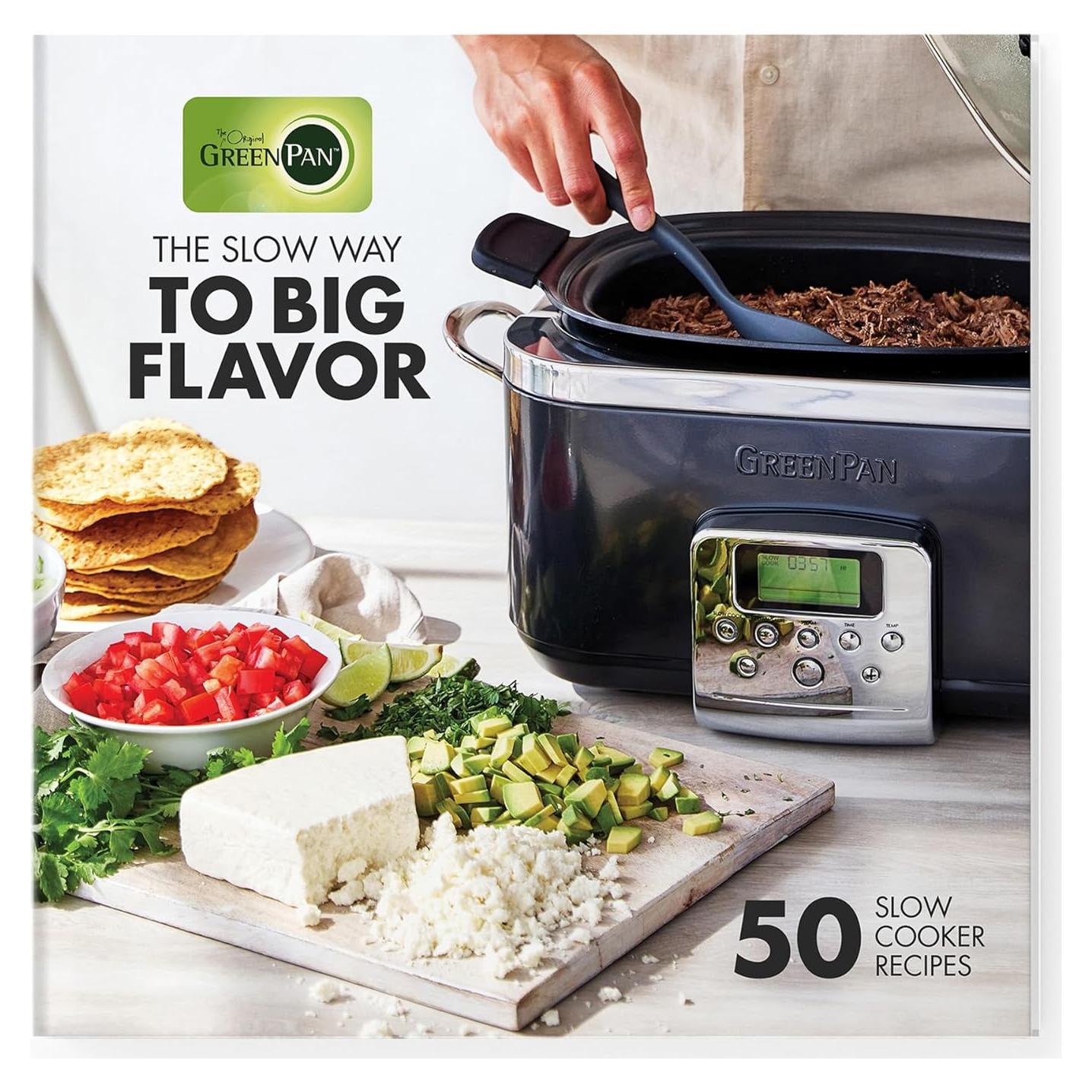 Libro de Cocina Olla de Cocción Lenta GreenPan Elite - 50 Recetas