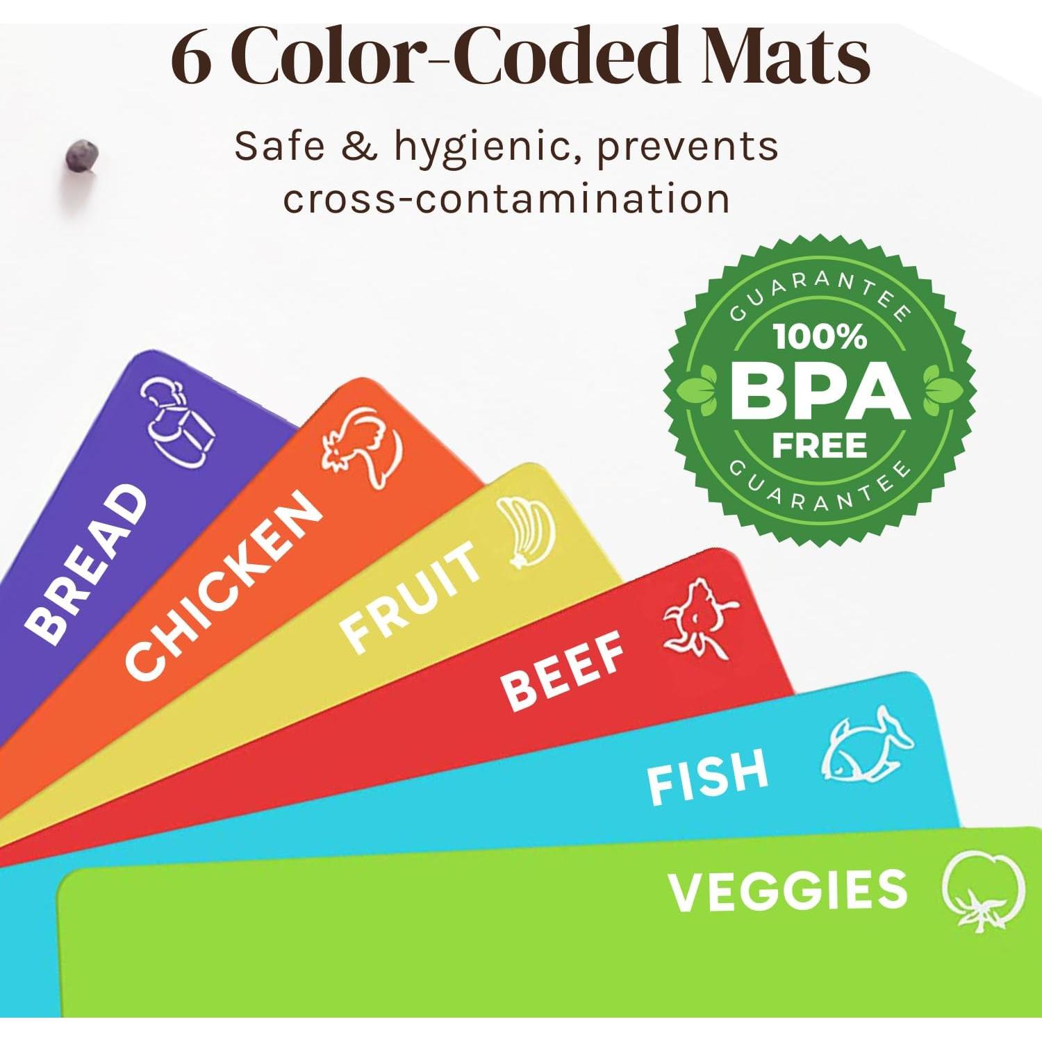 Juego de Tablas de Cortar de Bambú Cooler Kitchen 40x35cm