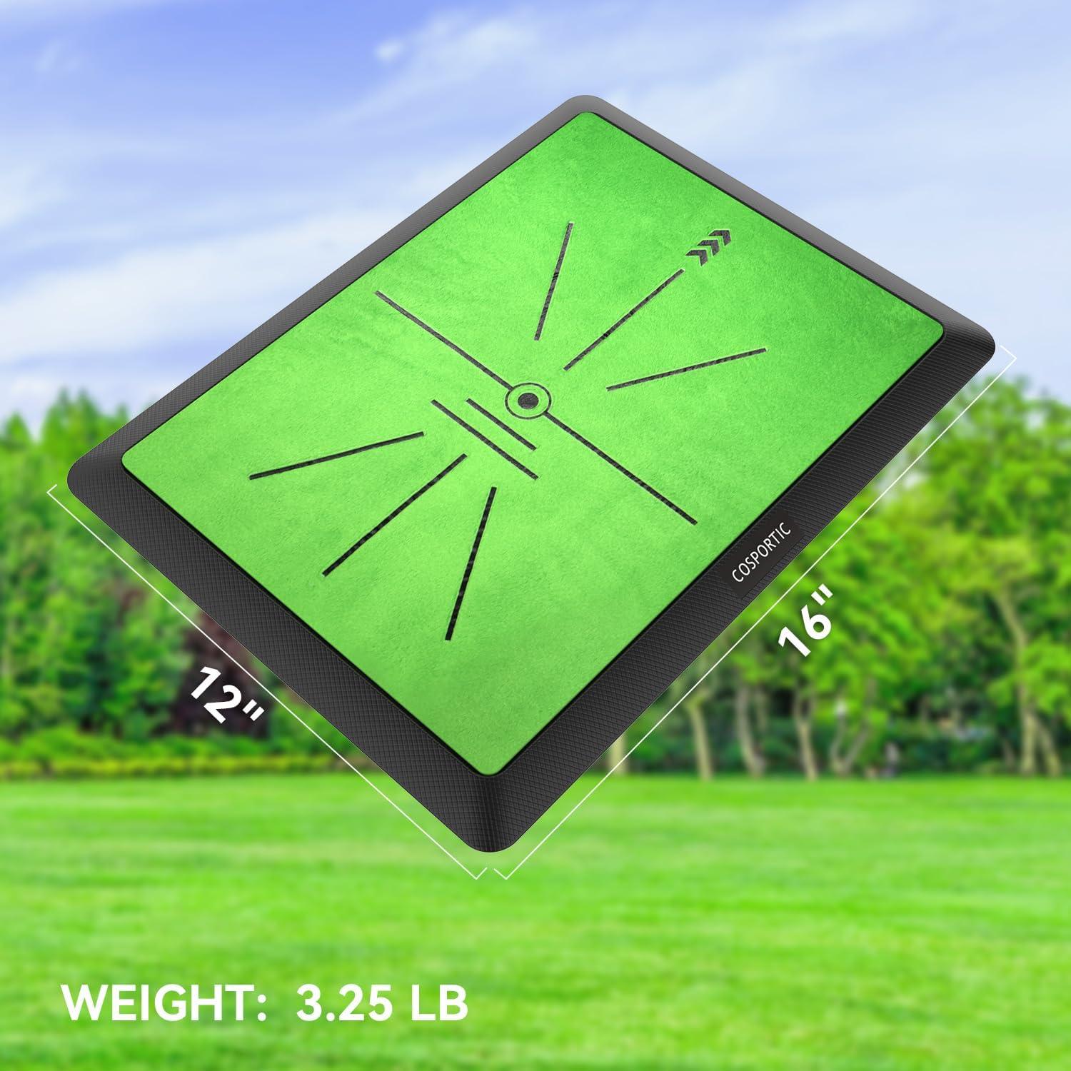 Alfombra de Golf COSPORTIC 40x30 cm con Retroalimentación