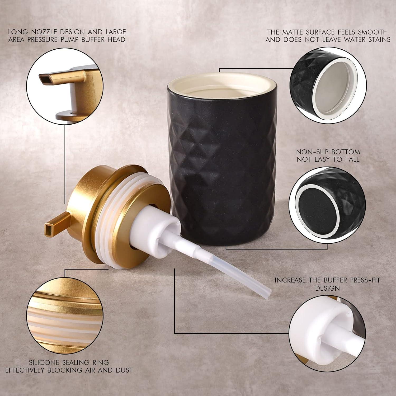 Dispensador de Jabón Espumoso LALA DOLCE Beige 400 ml