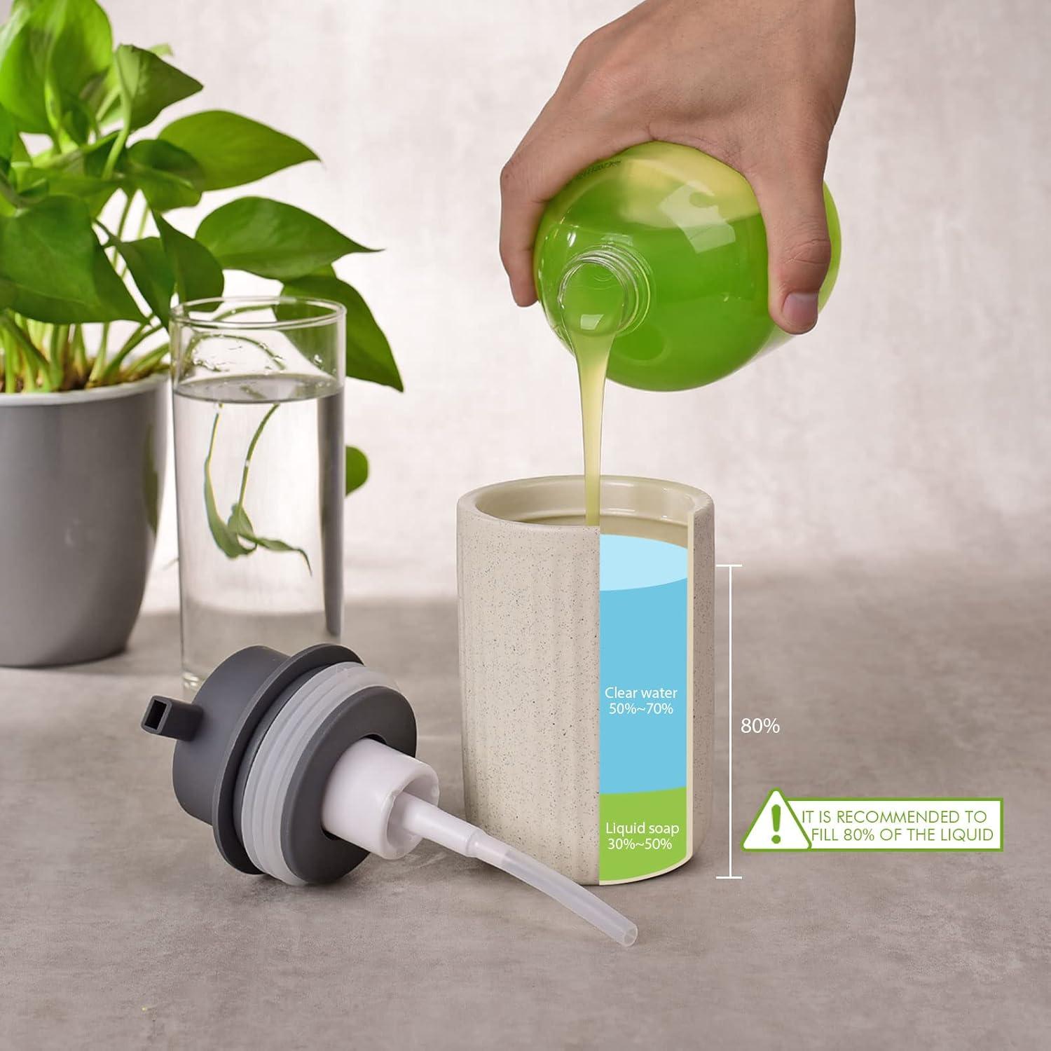 Dispensador de Jabón Espumoso LALA DOLCE Beige 400 ml