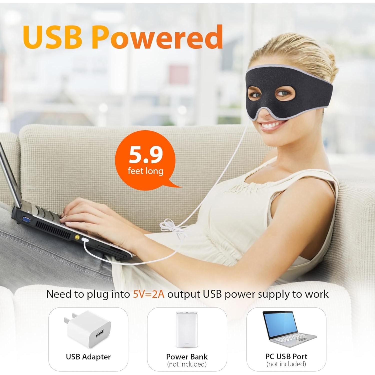 Máscara Térmica Comfheat para Alivio Sinusal y Migrañas