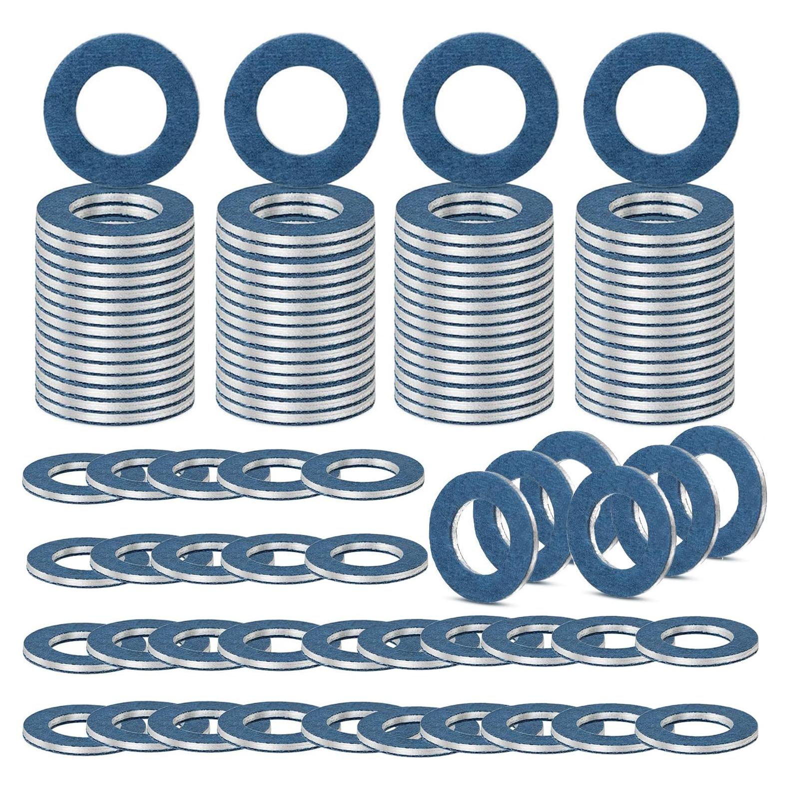 100 Juntas de Drenaje de Aceite M12 FANHAY para Toyota Lexus