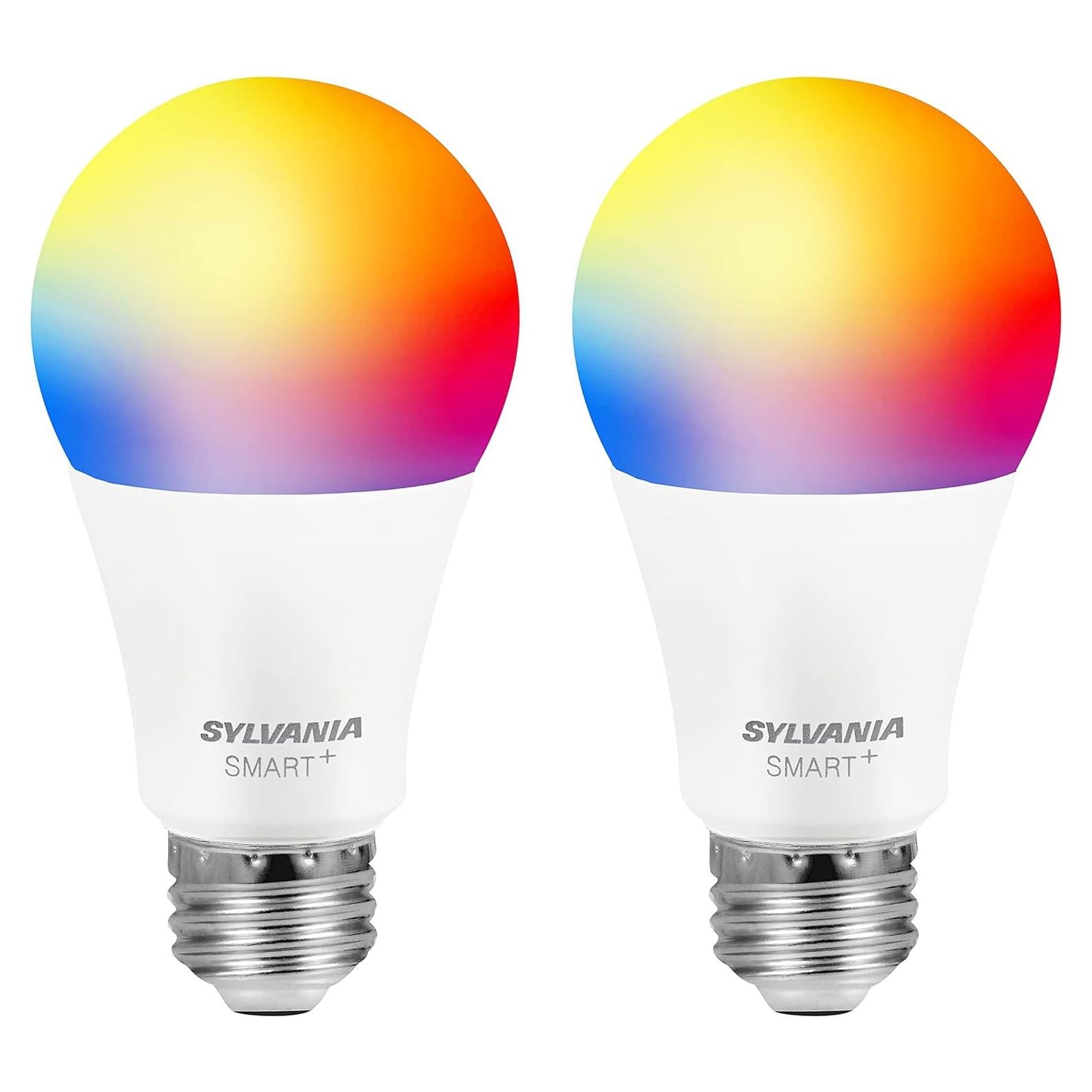 Bombilla LED inteligente SYLVANIA A19 E26 RGBW 9.5W 800lm