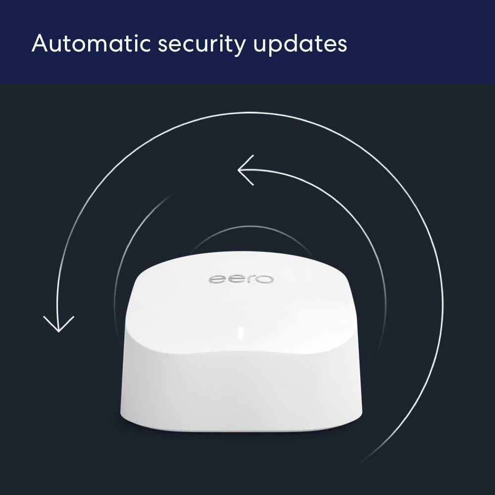 Amazon eero 6 mesh wifi extender - Add up to 1,500 sq. ft. of Wi-Fi 6 coverage to your existing eero mesh wifi network