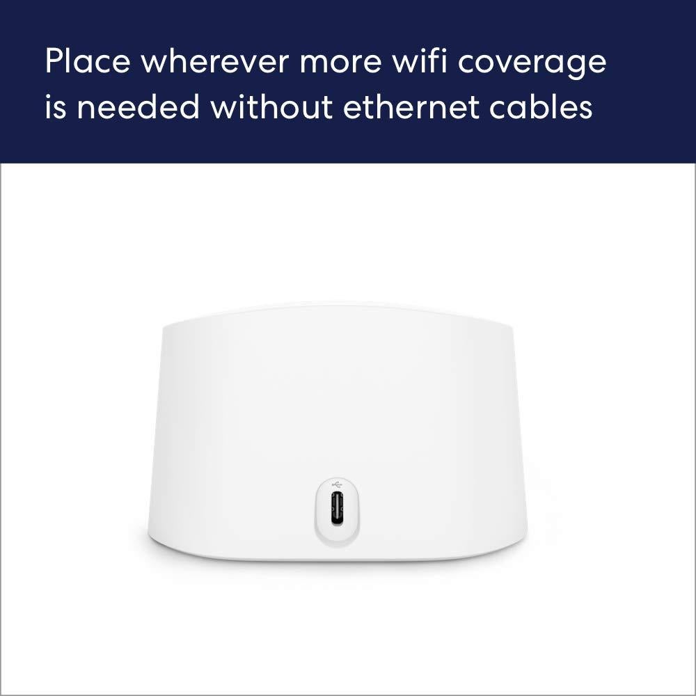 Amazon eero 6 mesh wifi extender - Add up to 1,500 sq. ft. of Wi-Fi 6 coverage to your existing eero mesh wifi network