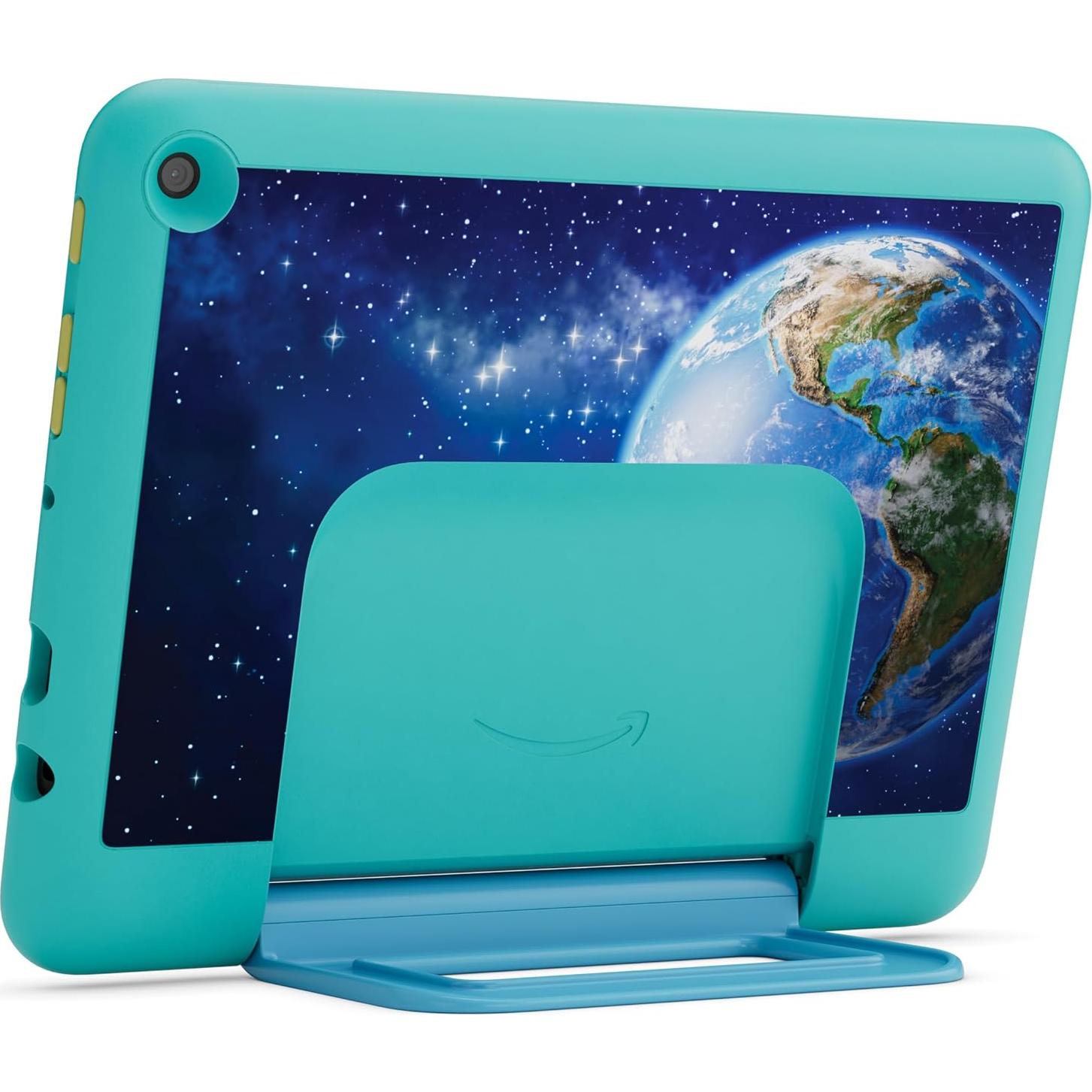 Amazon Fire HD 8 Kids Pro tablet (newest model), ages 6-12. Bright 8" HD screen, includes ad-free content, parental controls, 13-hr battery, slim case for older kids, 32GB, Discovery