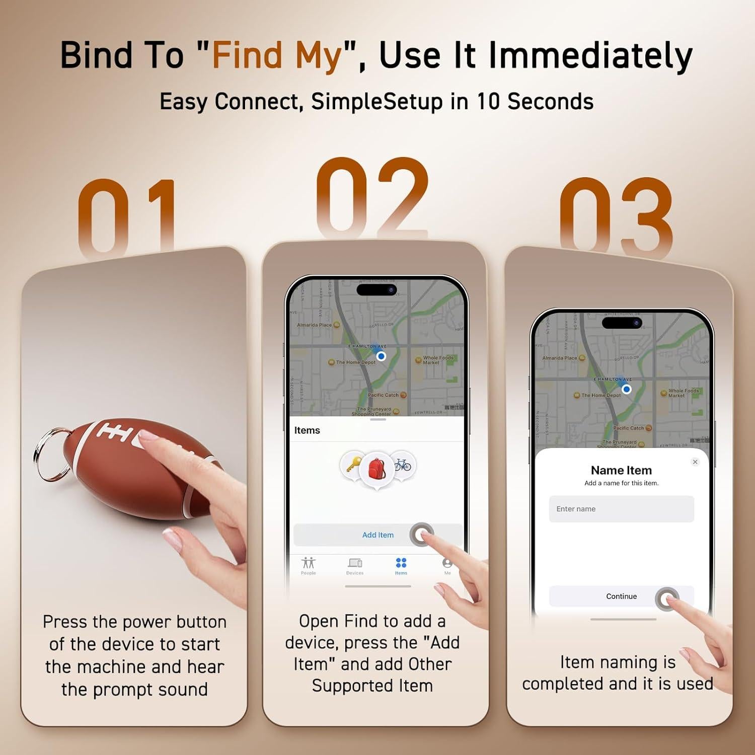 Rastreador GPS para Perros QDAN, Impermeable IP67, Sin Suscripción