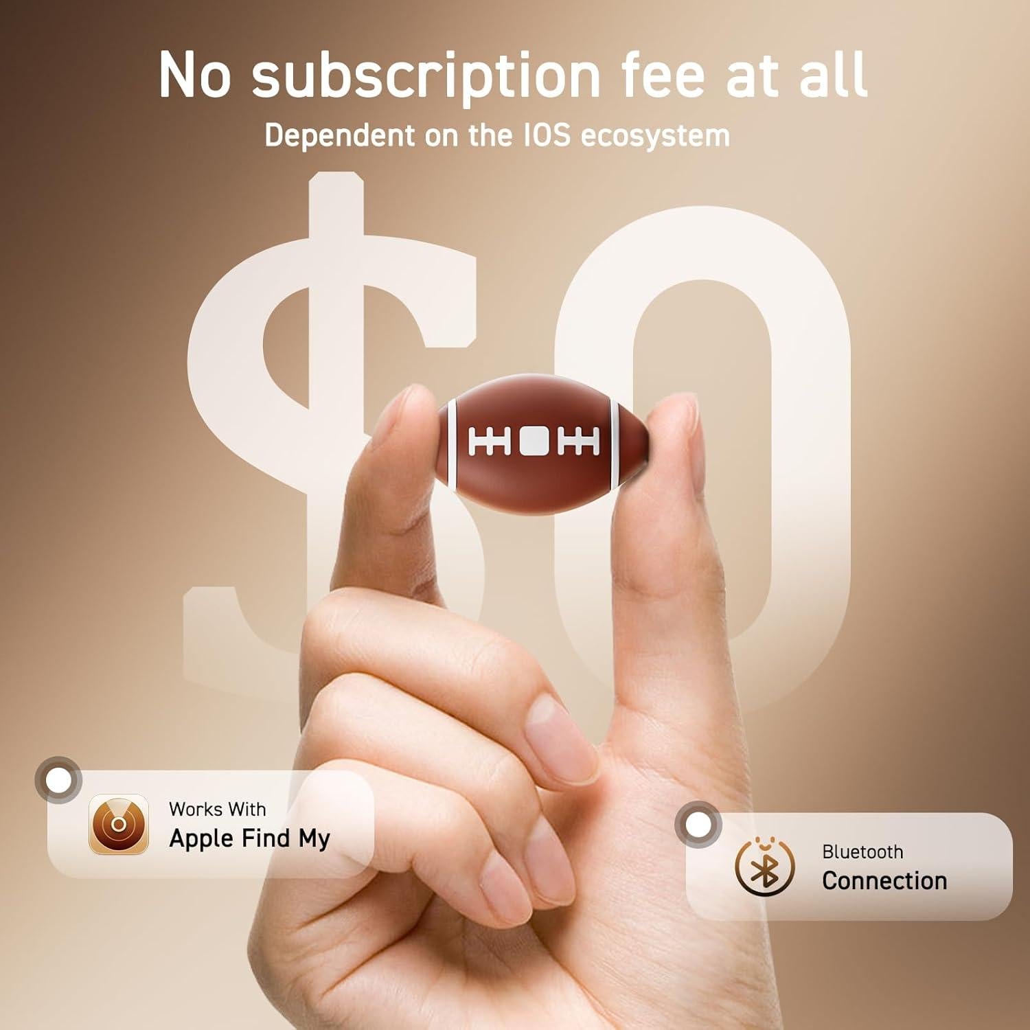 Rastreador GPS para Perros QDAN, Impermeable IP67, Sin Suscripción