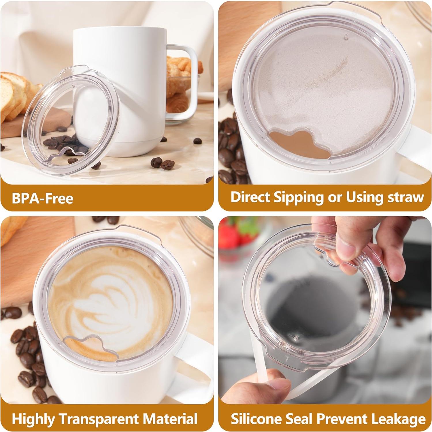 Tapa de Reemplazo Kiicii para Taza Ember 10oz Libre de BPA