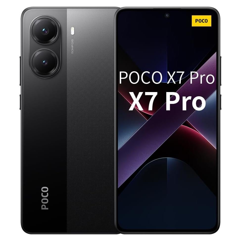 Xiaomi Poco X7 Pro 5G 256GB 12GB Negro Pantalla 6.67"