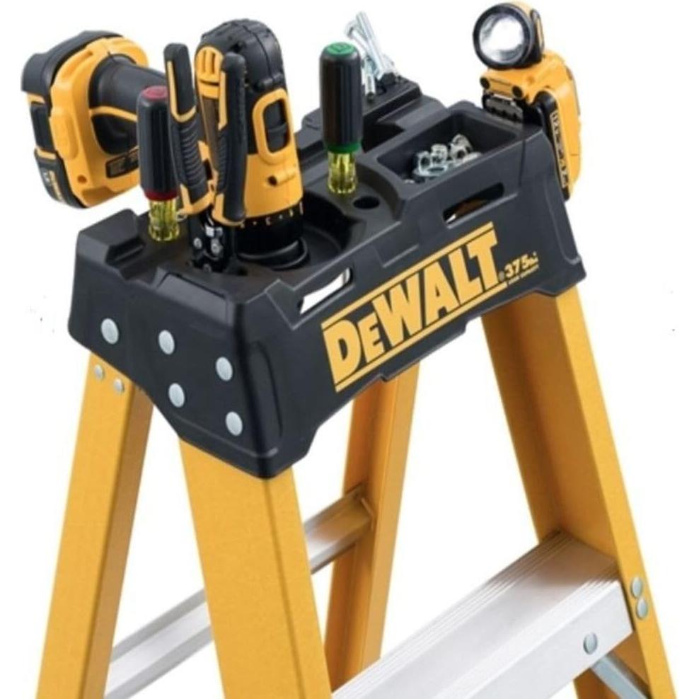 Escalera DeWalt de Fibra de Vidrio 8 Pies 226.8 kg DXL3810-08