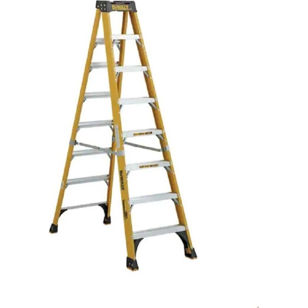 Escalera DeWalt de Fibra de Vidrio 8 Pies 226.8 kg DXL3810-08
