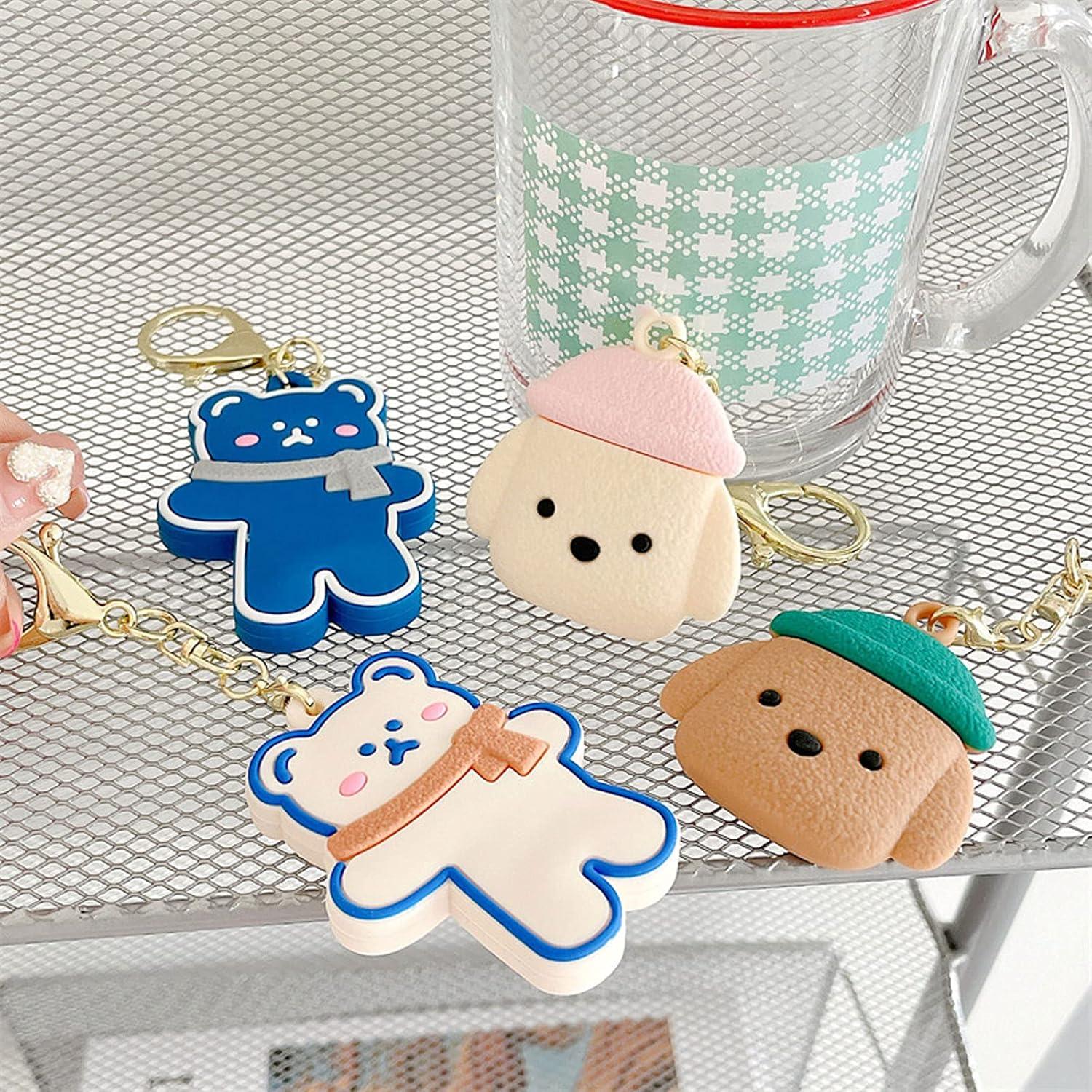 Cubierta de Silicona para Airtags Rertnocnf - Paquete de 4 Animales