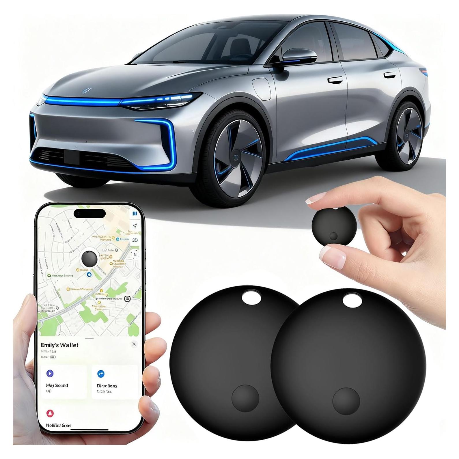 Rastreador GPS para Mascotas y Objetos MIUXGIO - 2 Pcs