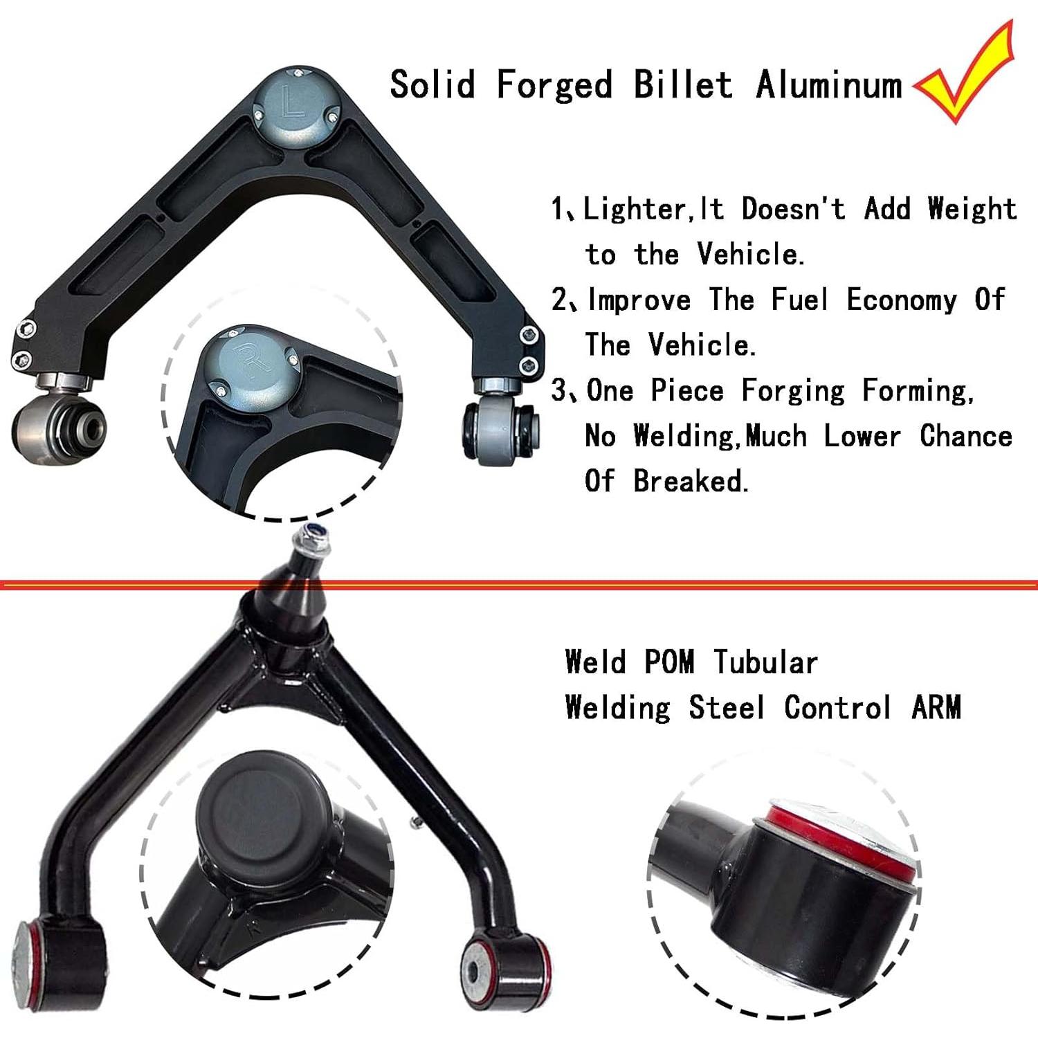 Brazos de Control Superiores JKYH 2002-2006 Cadillac Escalade