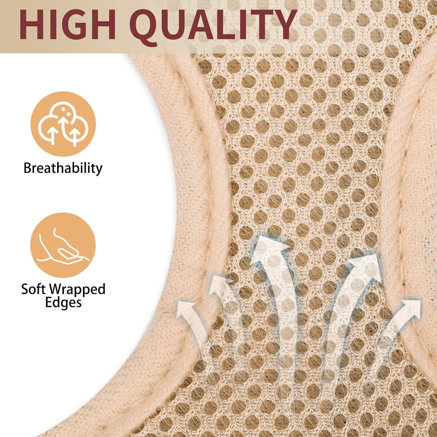 Arnés para Perro SCENEREAL XS Beige con Correa Ajustable