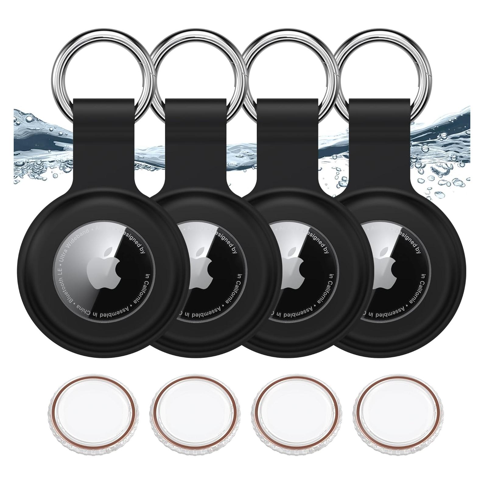 Paquete de 4 Fundas Impermeables para AirTag Apple AK