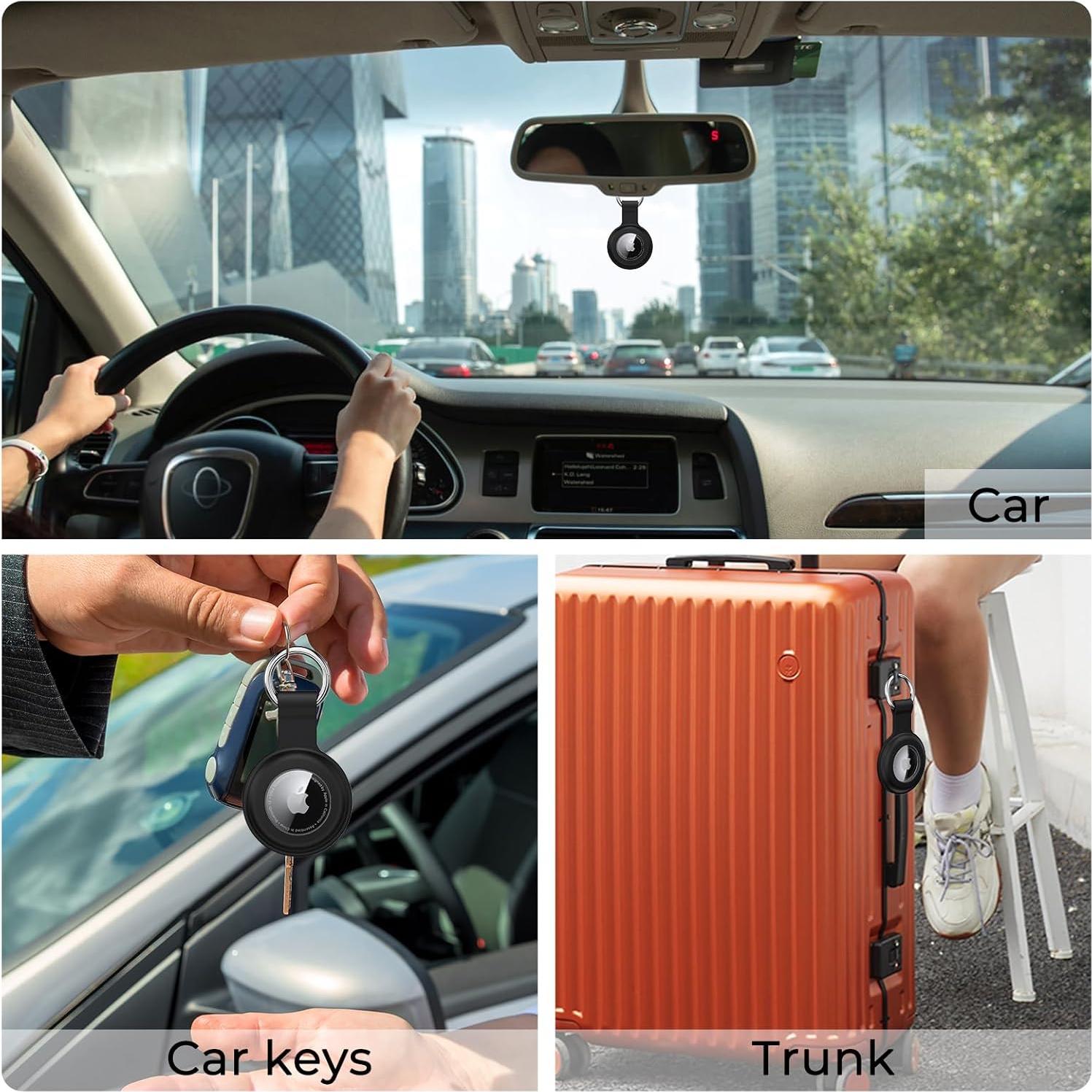 Paquete de 4 Fundas Impermeables para AirTag Apple AK