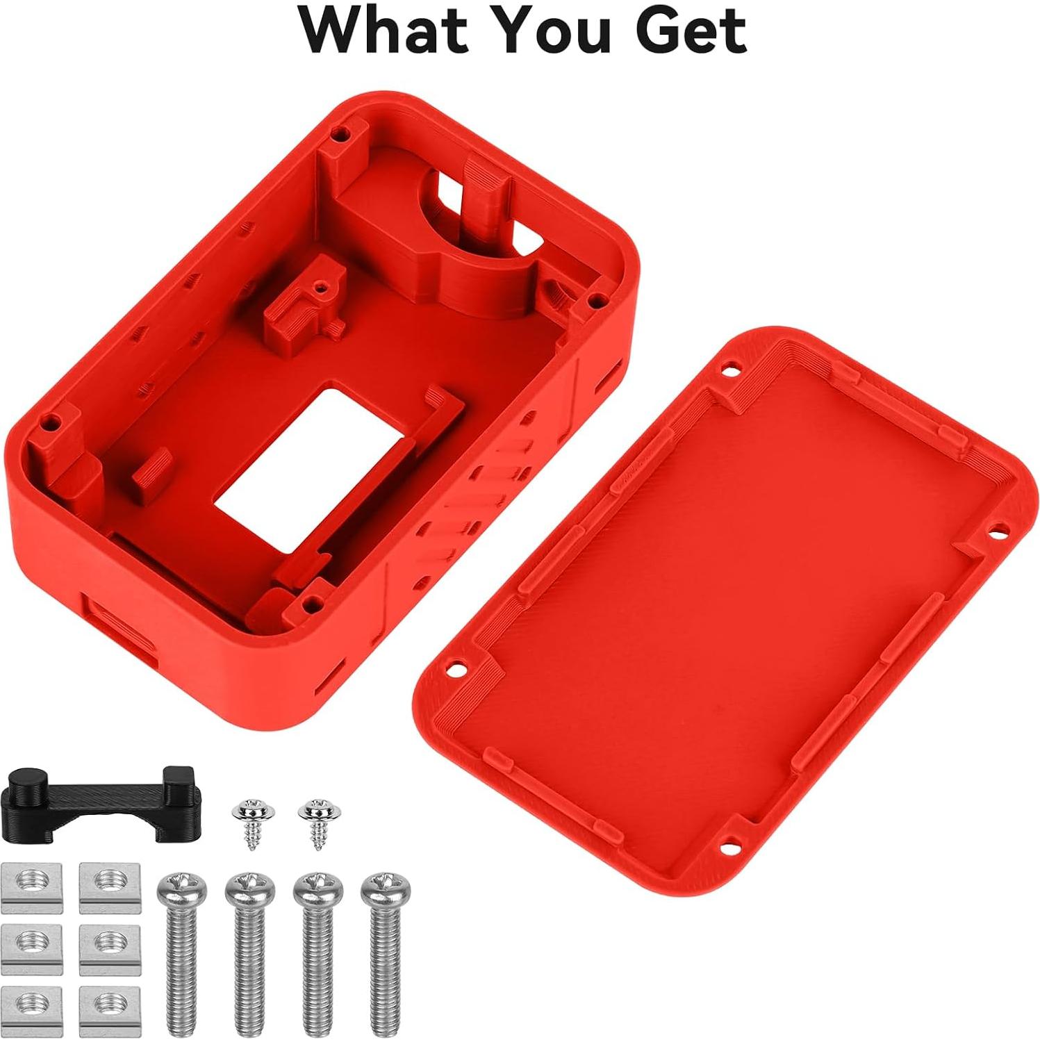Funda Protectora para Módulo LoRa ESP32 V3 Meshnology Roja
