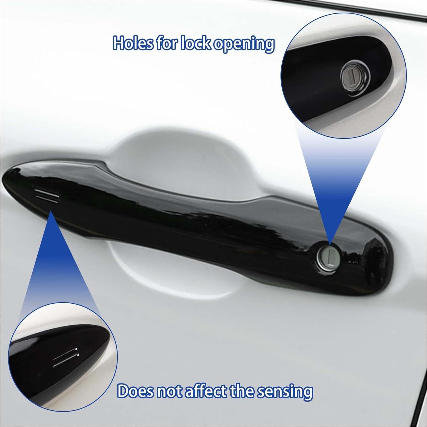 Cubierta de Manija de Puerta Axinda para Toyota 2018-2025, 4 Pcs