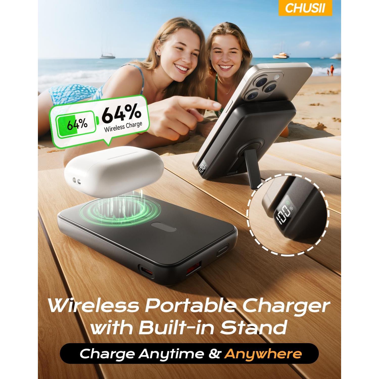 Cargador portátil inalámbrico Daximen 12000mAh MagSafe 20W