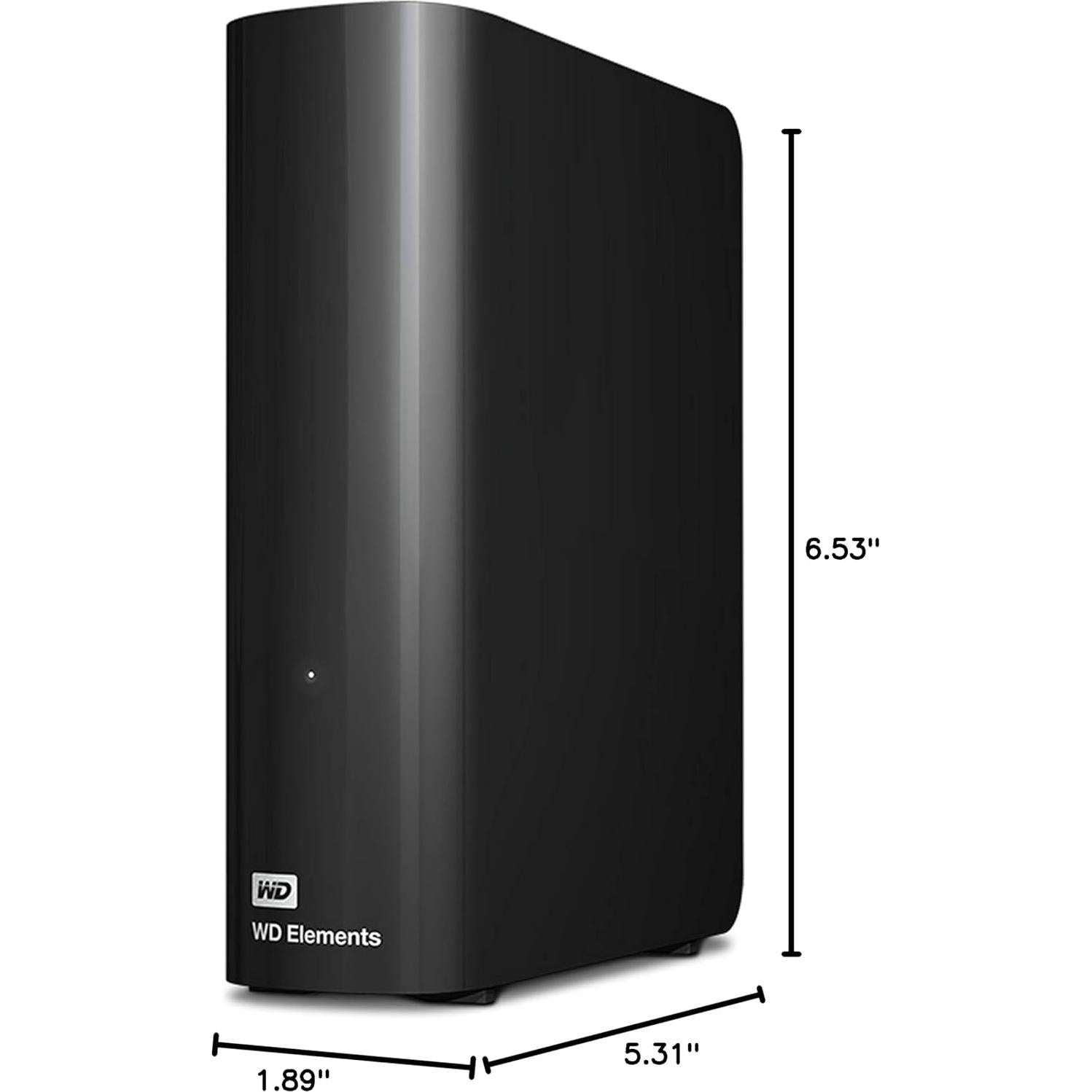 Disco Duro Externo de Escritorio Western Digital 4TB USB 3.0