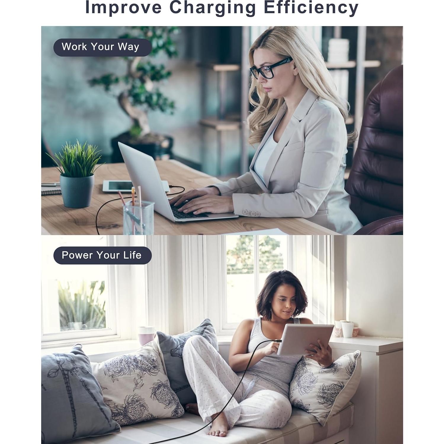 Cargador Rápido USB C 30W para Google Pixel 10/9/8/7/6/5