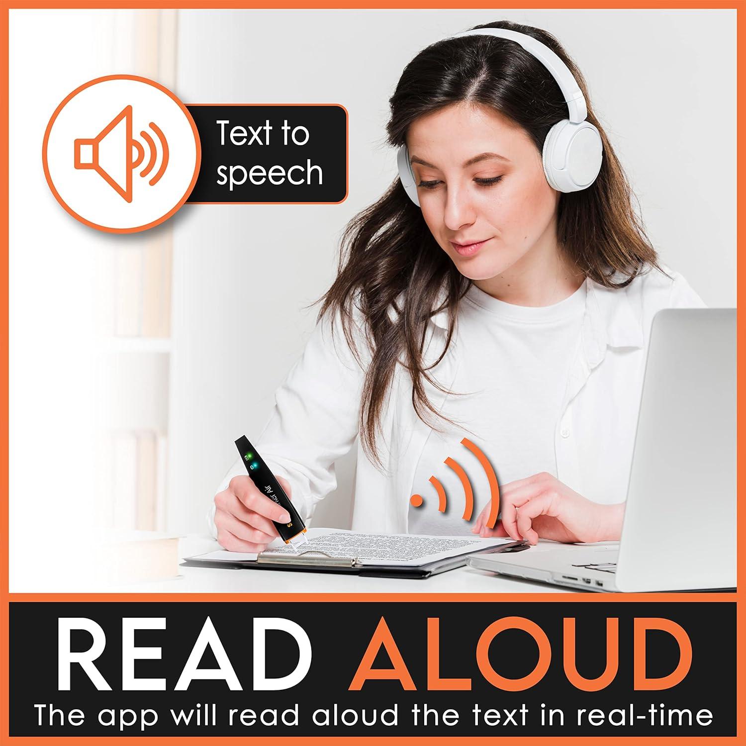 Lápiz Escáner Scanmarker Air Traductor Multilingüe Negro