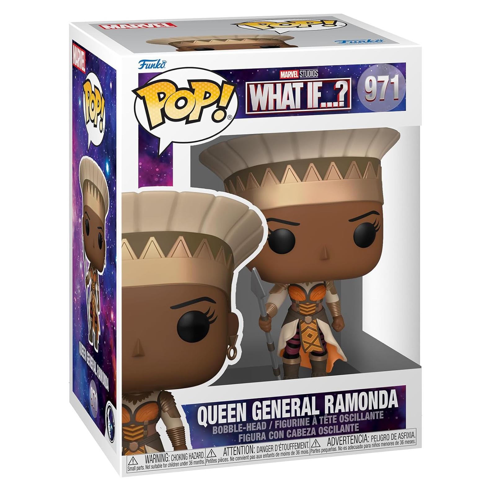 Figura Funko POP Marvel ¿Y si? Reina General Ramonda 10.8 cm