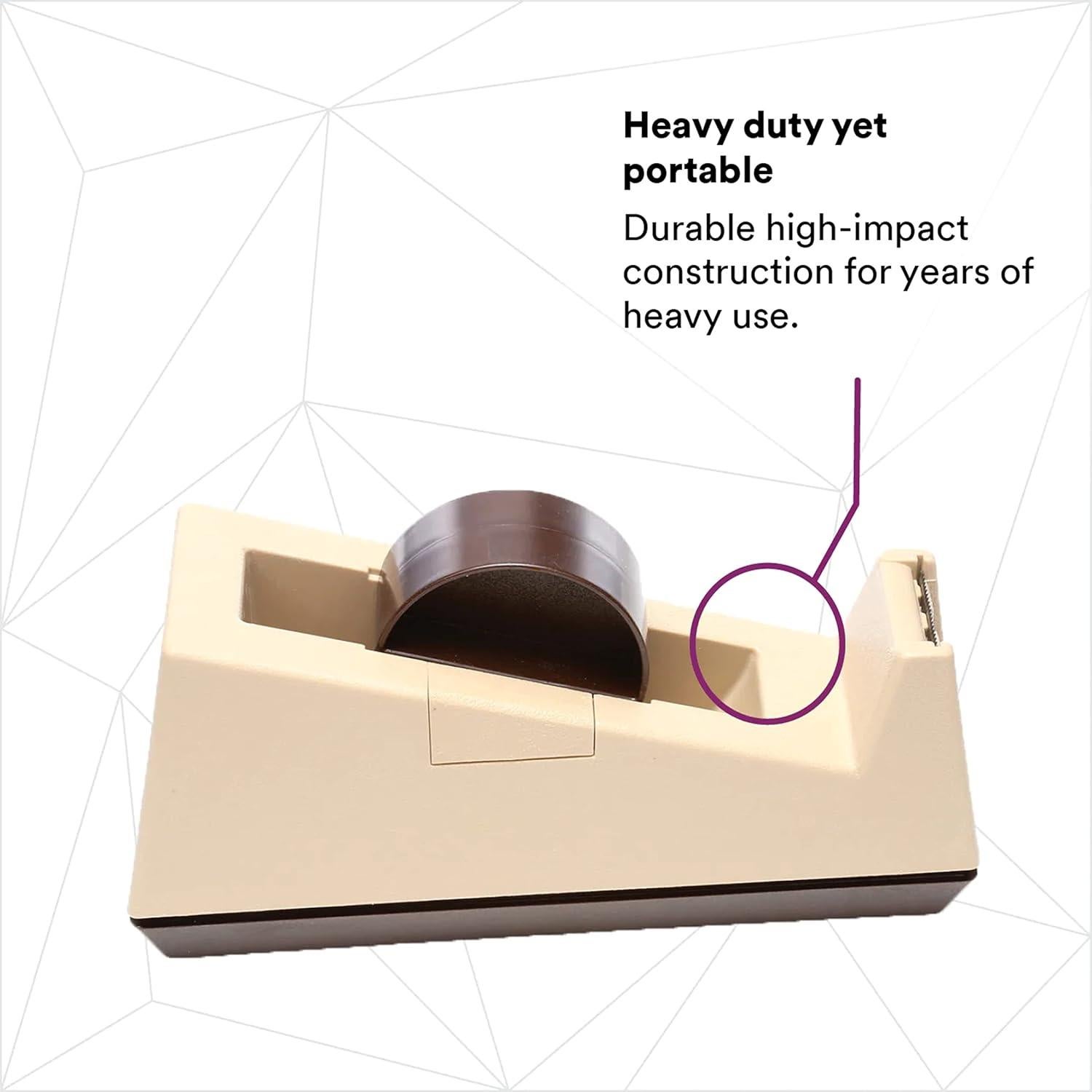 Dispensador Pesado Scotch C25 para Cinta de 2.54 cm