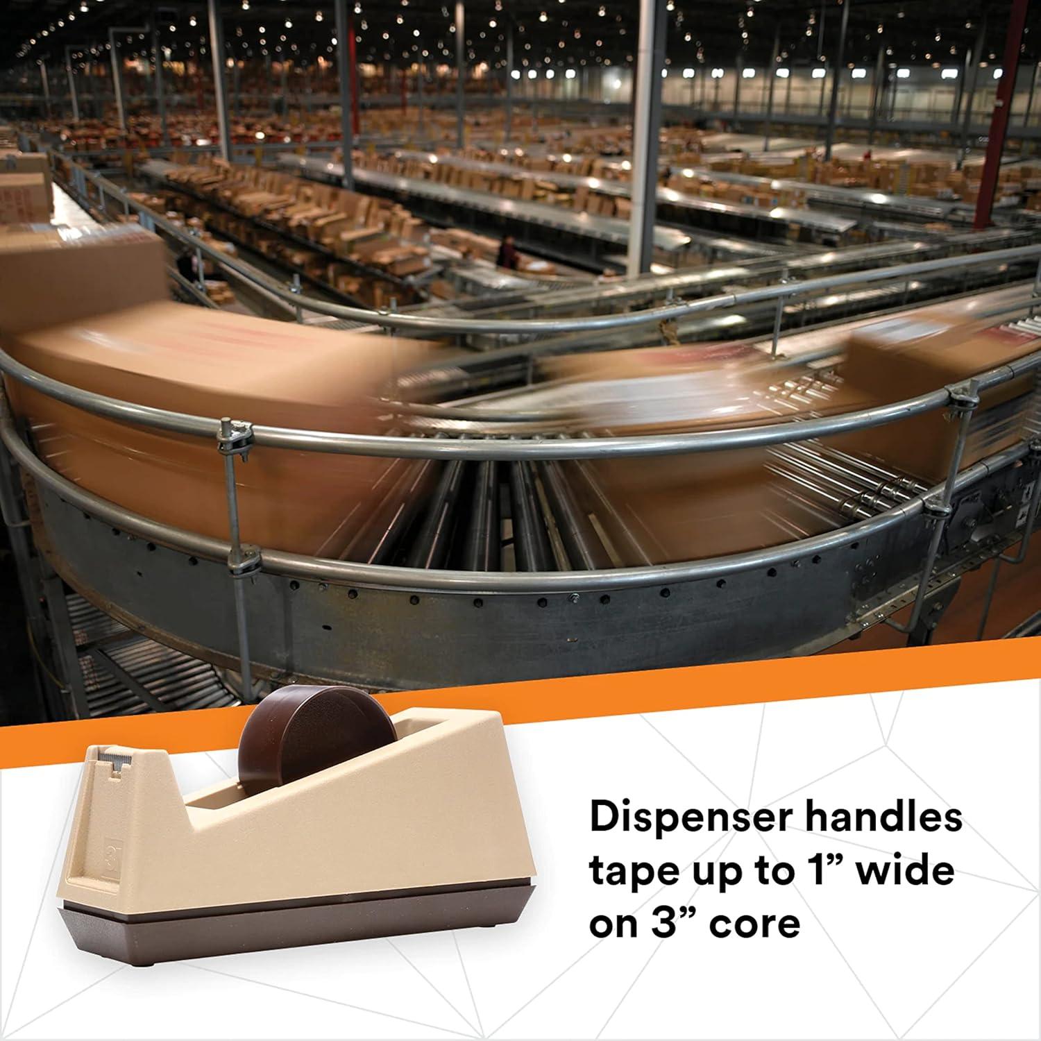 Dispensador Pesado Scotch C25 para Cinta de 2.54 cm