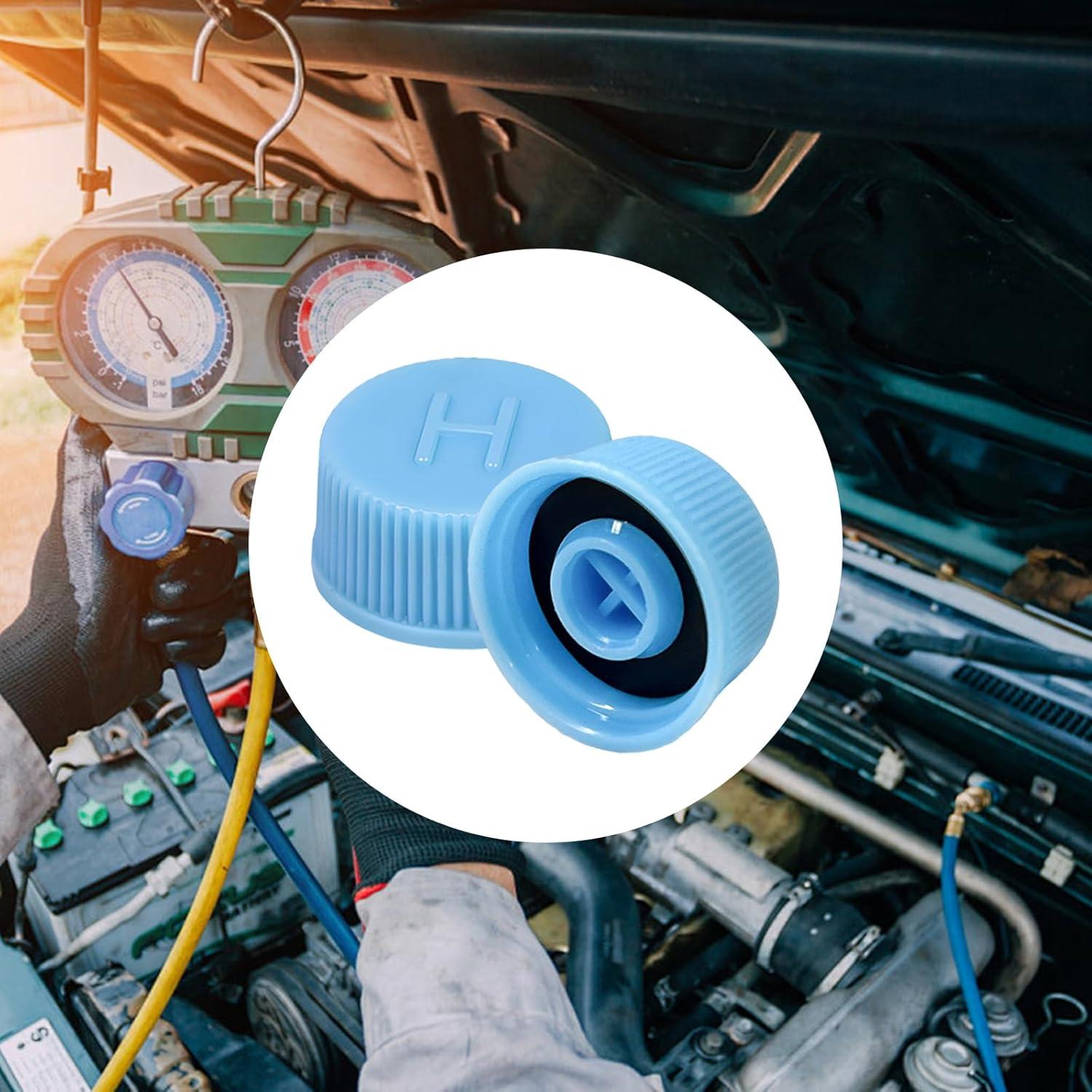 Tapas de Válvula de Reemplazo Povtii para AC R134a - 2 PCS