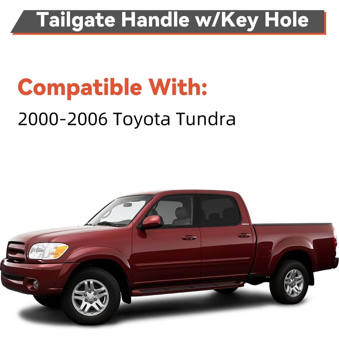 Mango de Puerta Trasera Toyota Tundra 2000-2006 Cromado