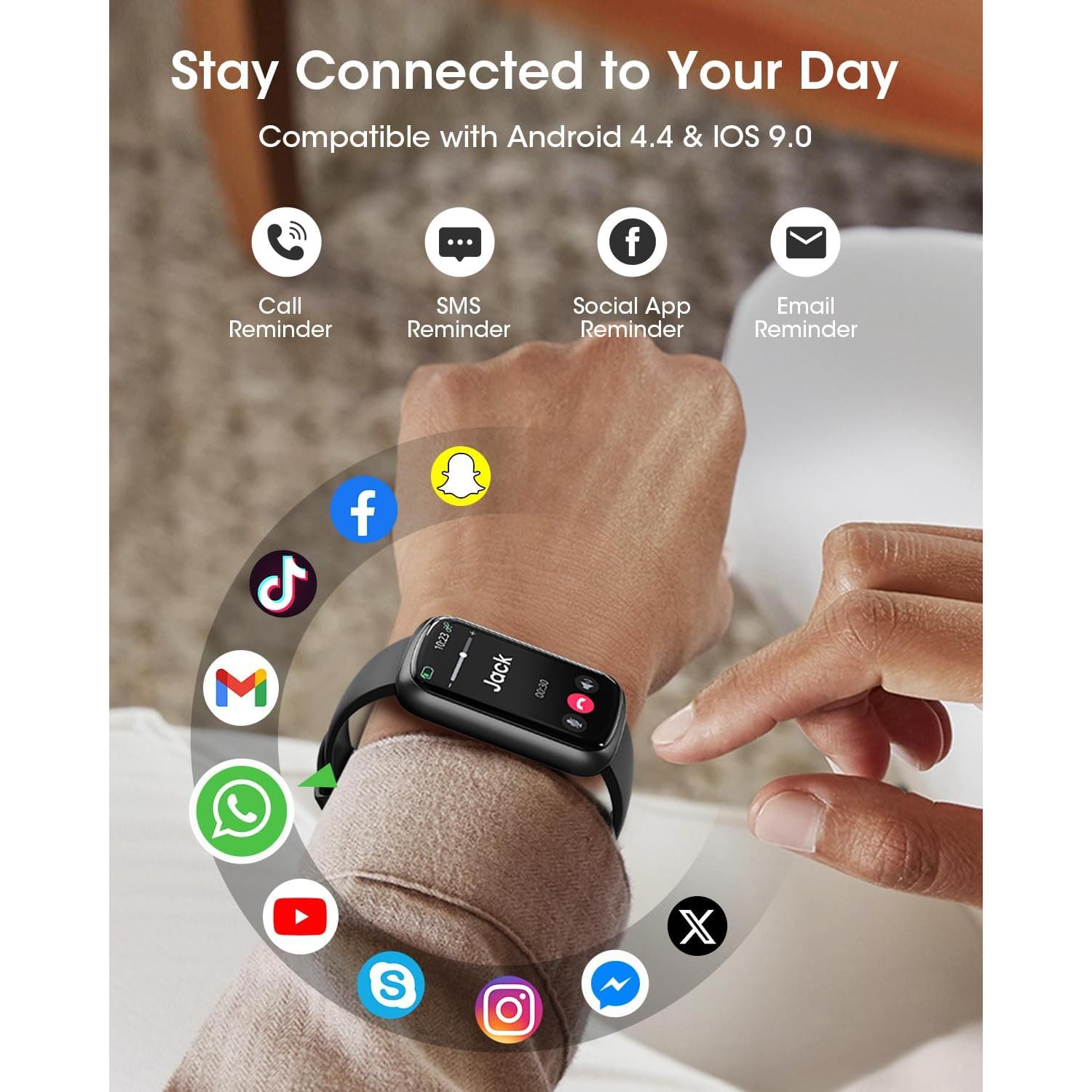 Reloj Inteligente Sanorum CS5 con Monitor de Salud 24H
