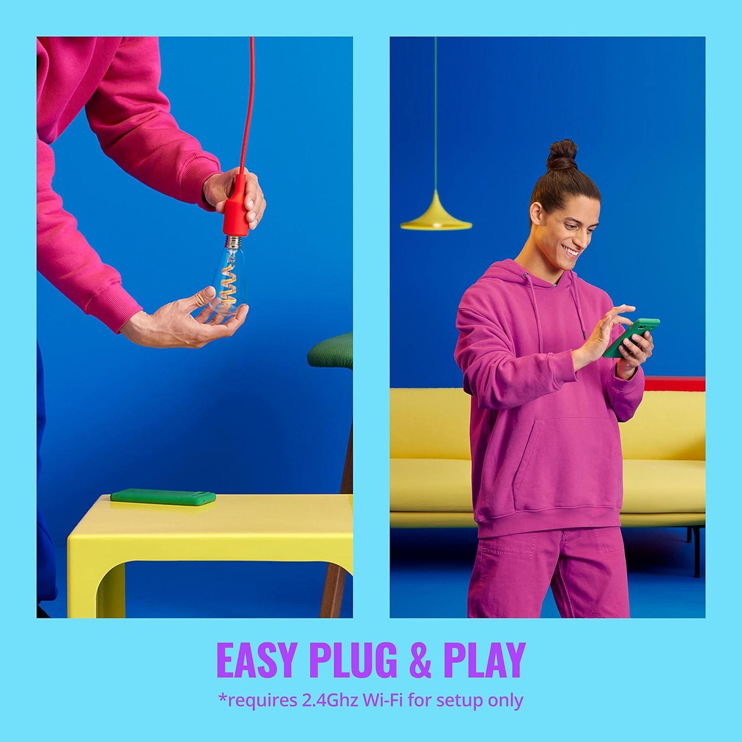 Bombilla LED Inteligente WiZ ST19 Color 300 Lúmenes E26