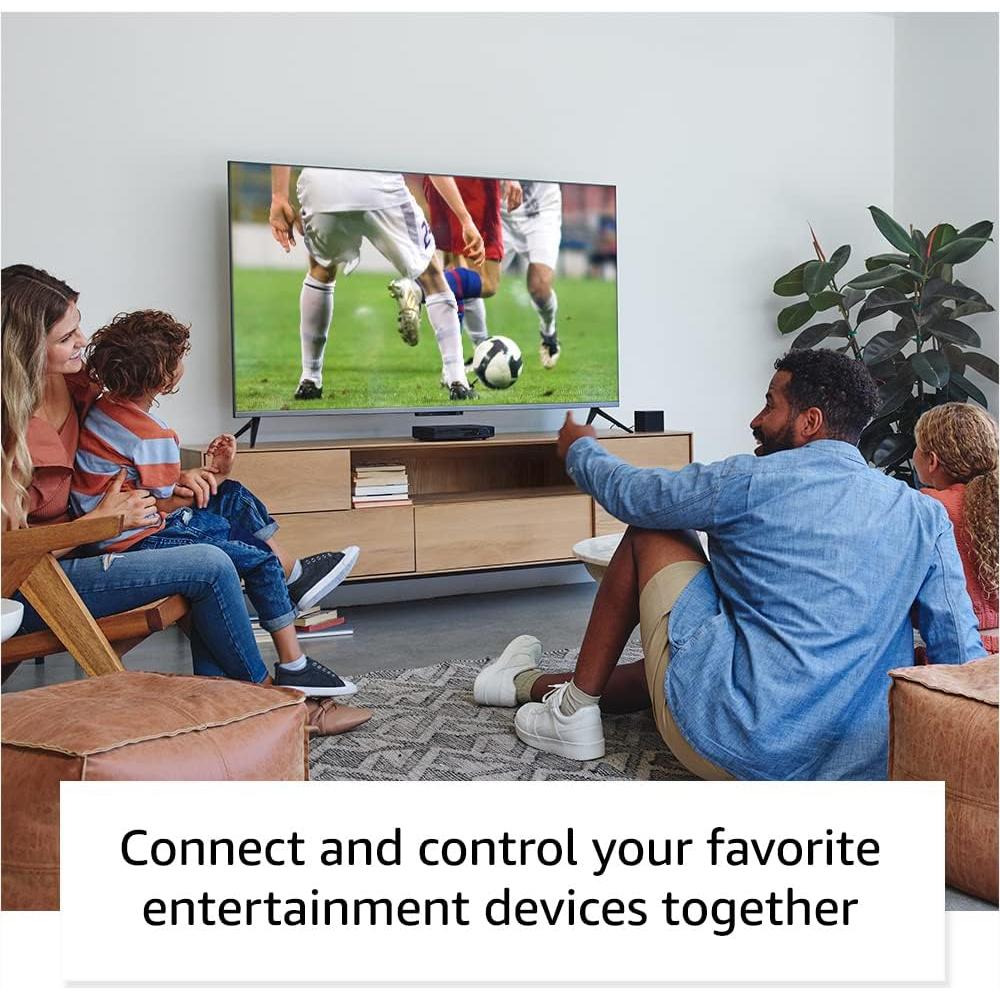 Amazon Fire TV Cube (newest model) with AI-powered Fire TV Search, Hands-free streaming device with Alexa, Wi-Fi 6E, 4K Ultra HD