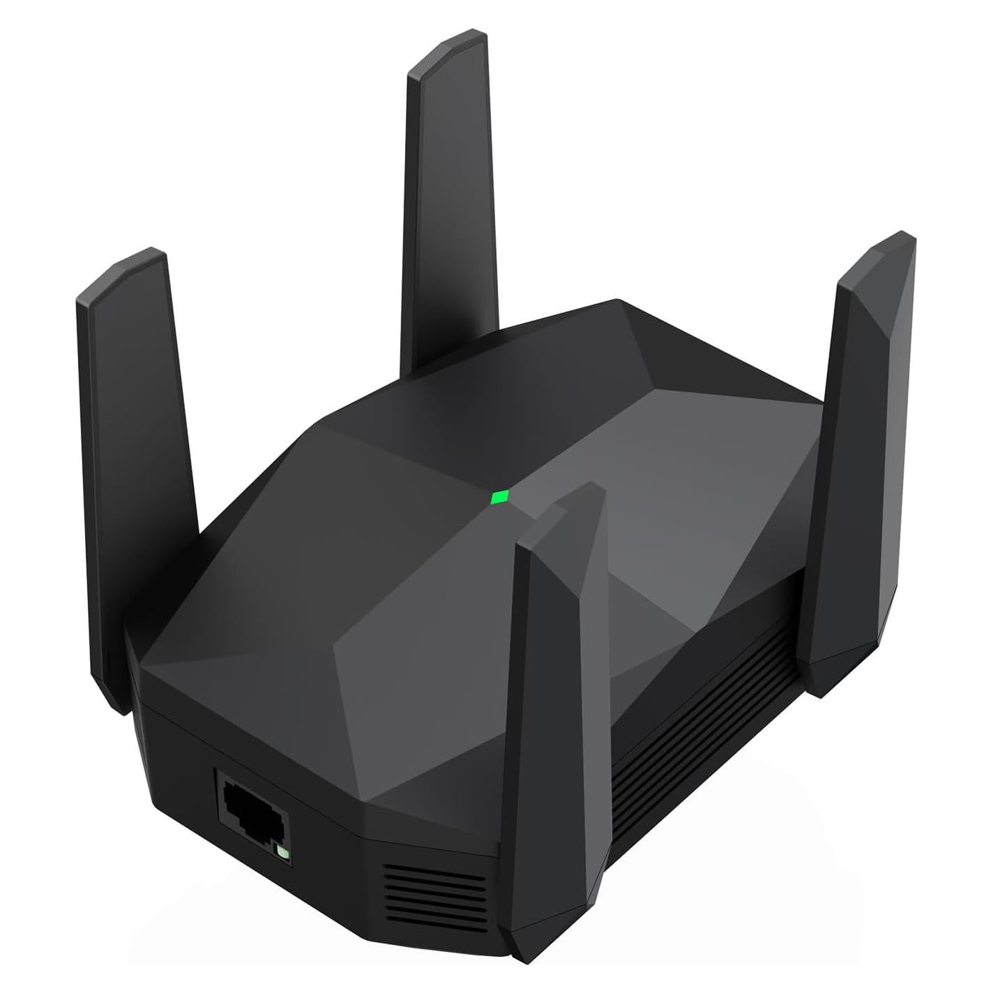 Extensor de Rango WiFi 6 AX3000 Ingabis, Doble Banda, 1297 m²