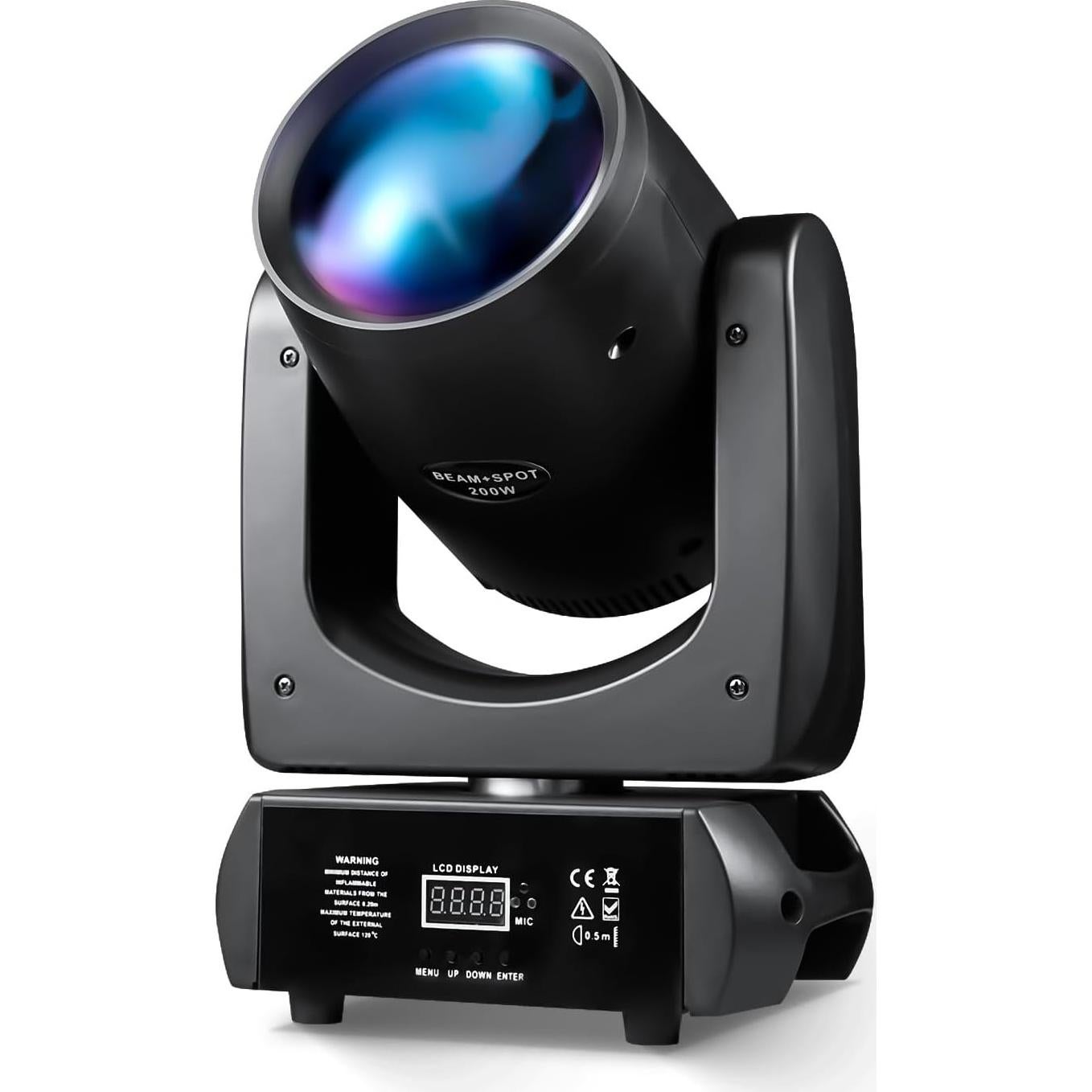 Cabeza Móvil LED 200W XFALIGHTS con 14 Gobos y 11 Colores