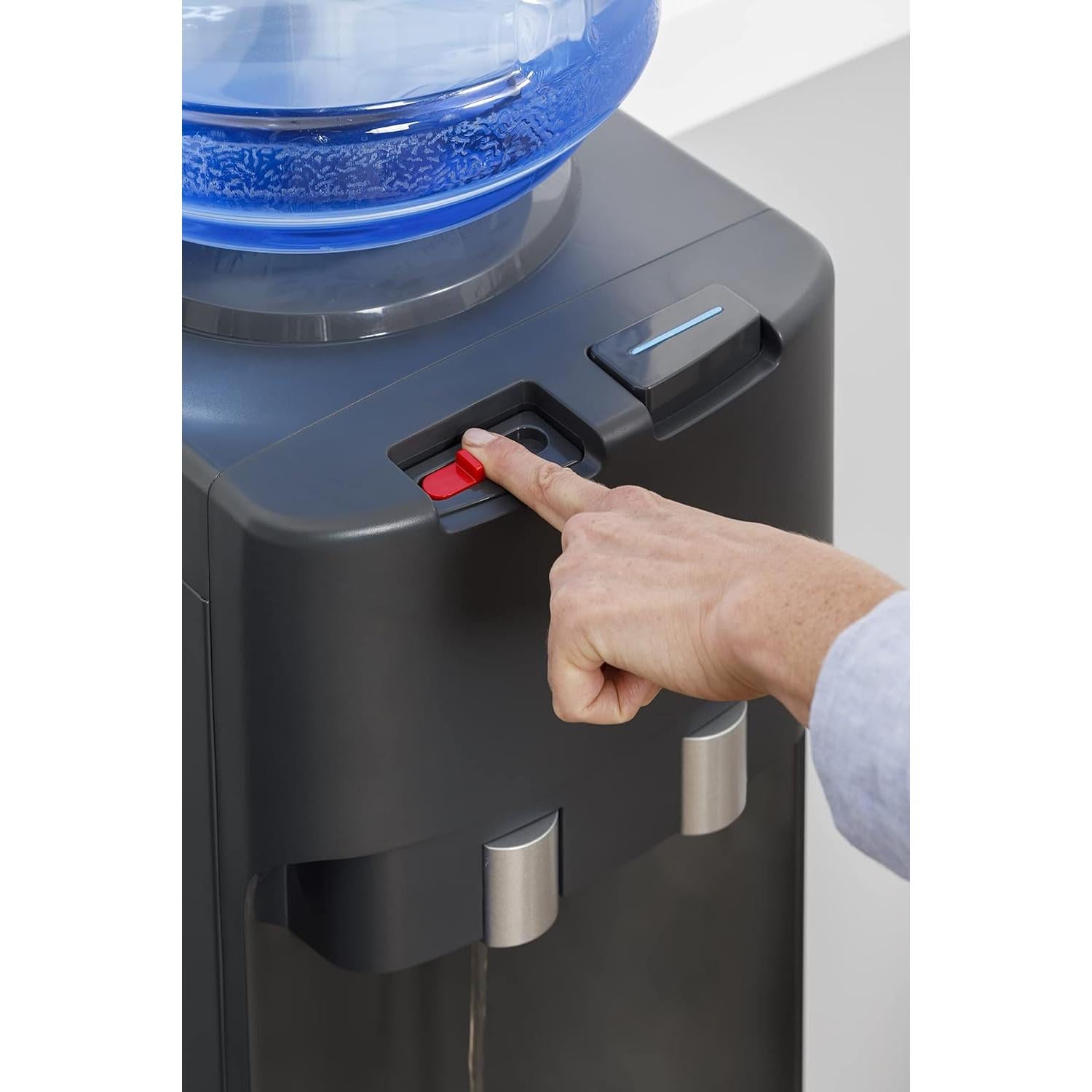 Dispensador de Agua GE Carga Superior 5 Galones con Luz LED