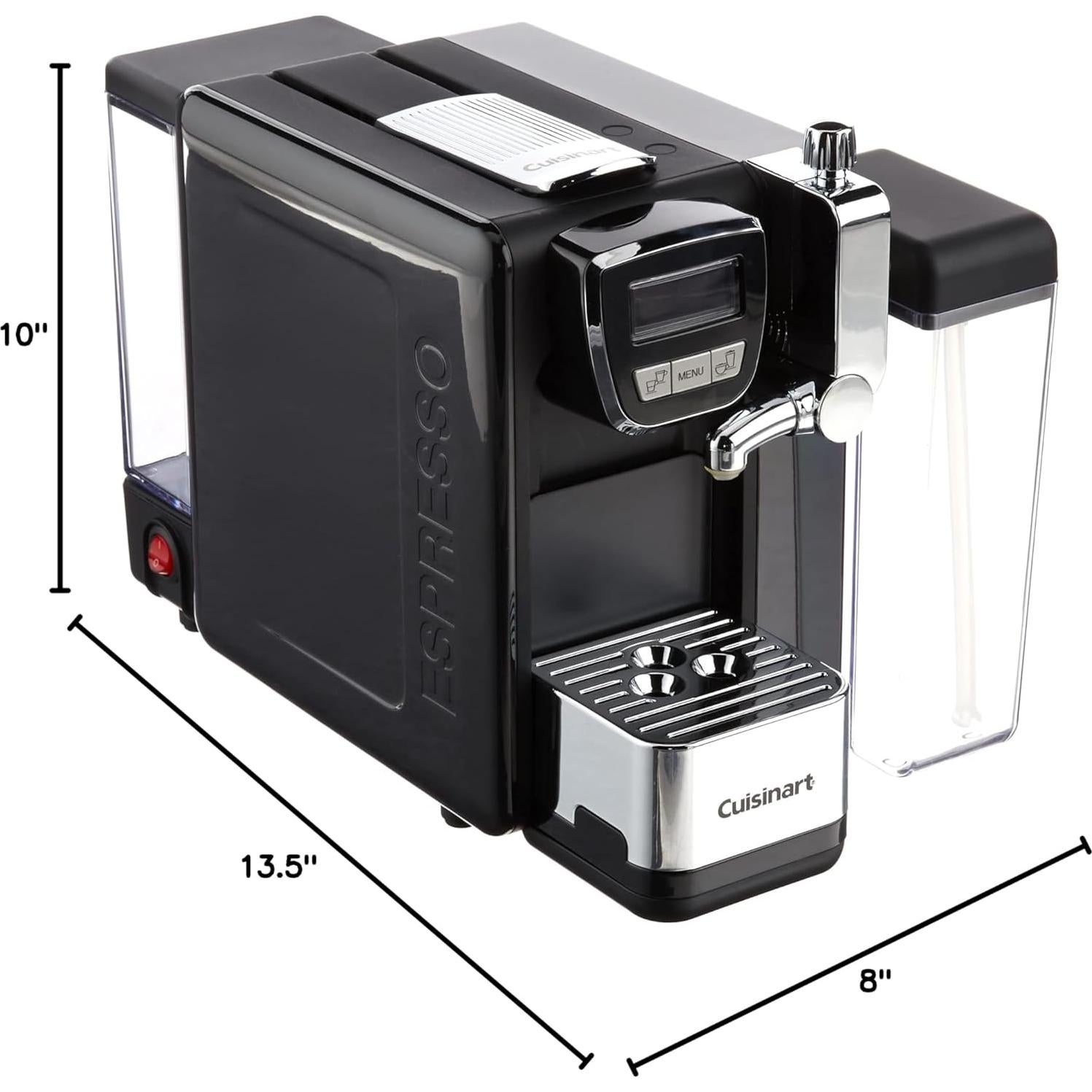 Cafetera Espresso Cuisinart EM-25 Programable 230V Negra